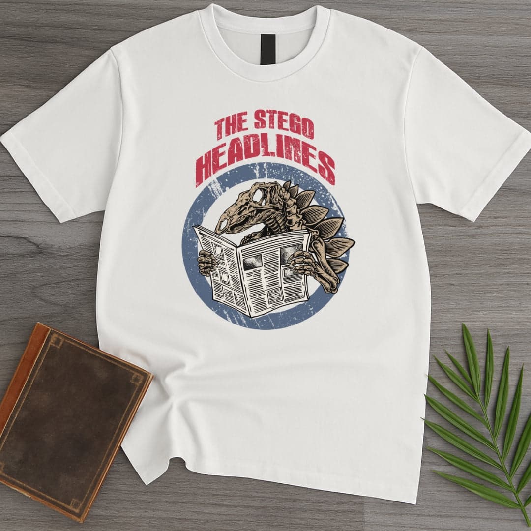 The Stego Headlines T-Shirt