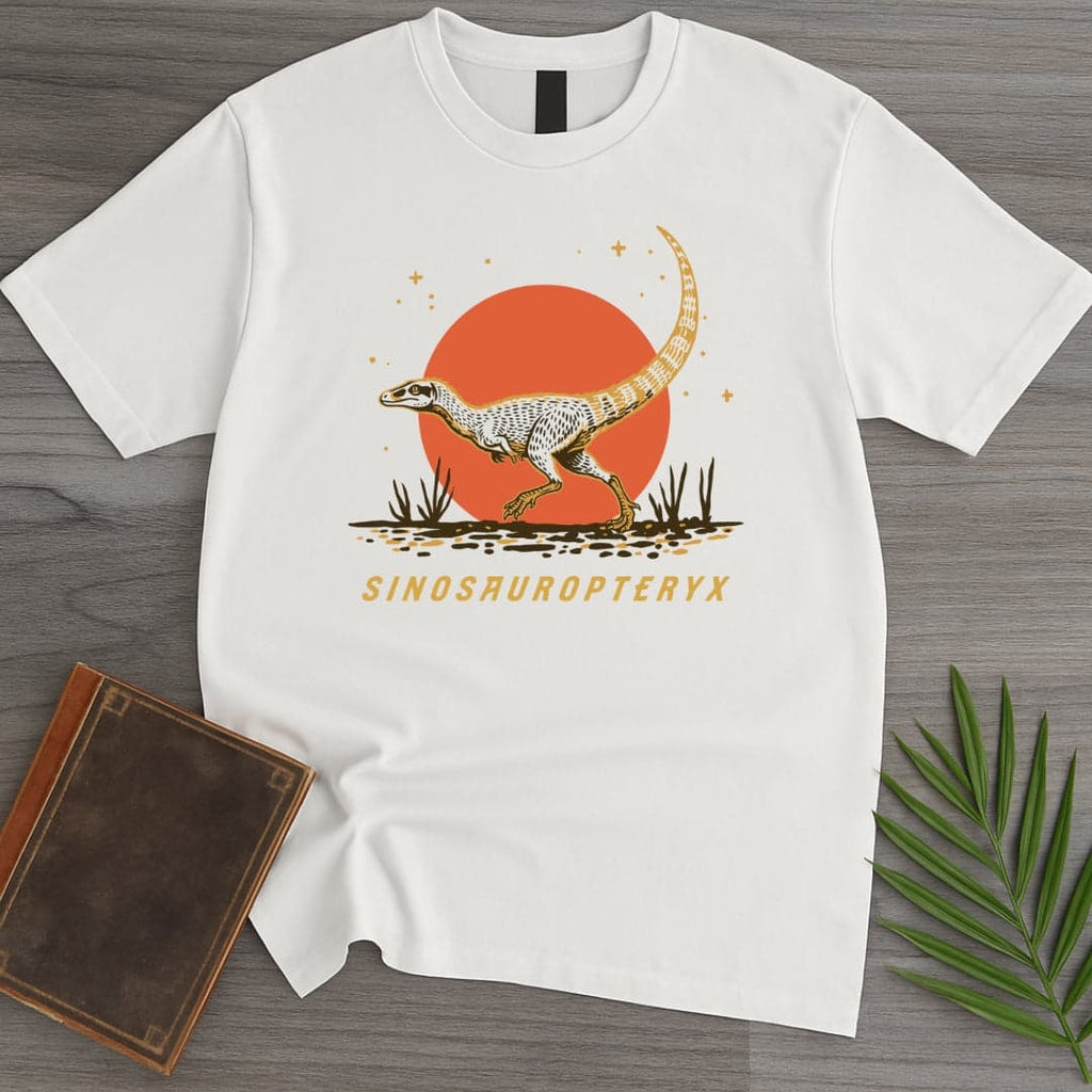 The Wandering Sinosauropteryx T-Shirt