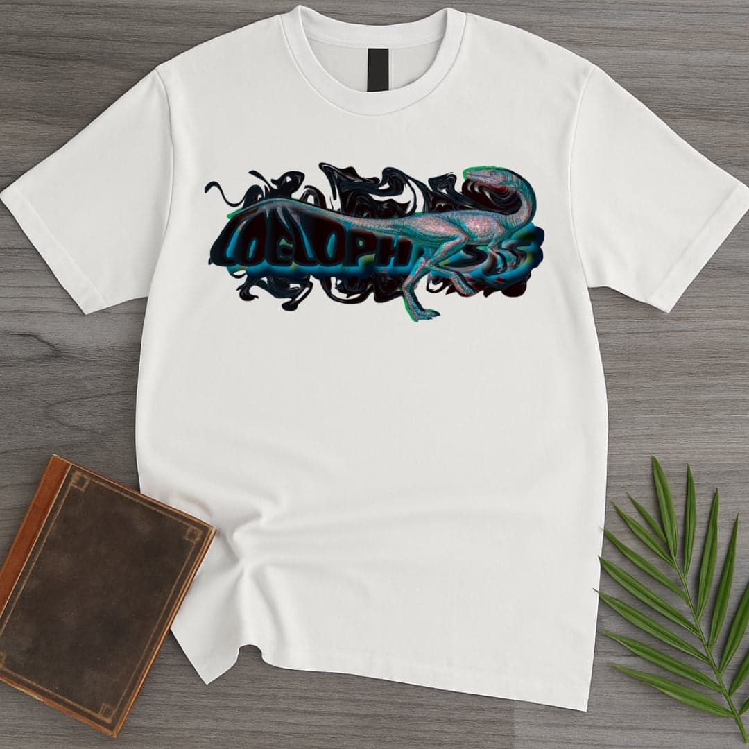 Triassic Melt Coelophysis Dark T-Shirt