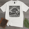 Tribal Herbivorous Stegosaurus T-Shirt