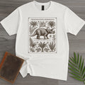 Triceratops Botanical Plate T-Shirt