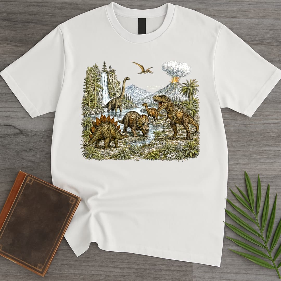Vintage 1990's Jurassic Graphic T-Shirt