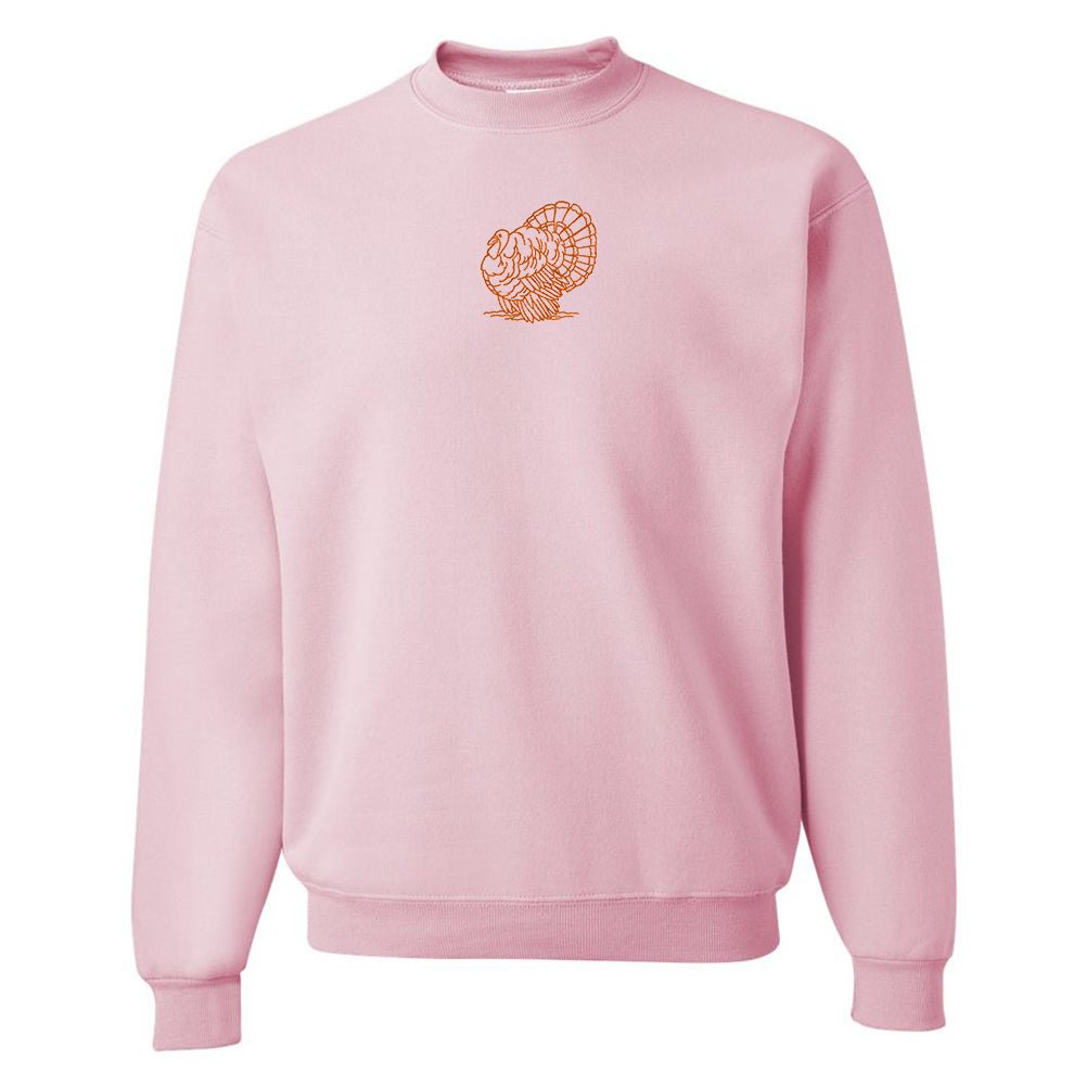 'The Distinguished Turkey' Embroidered Crewneck product image 13