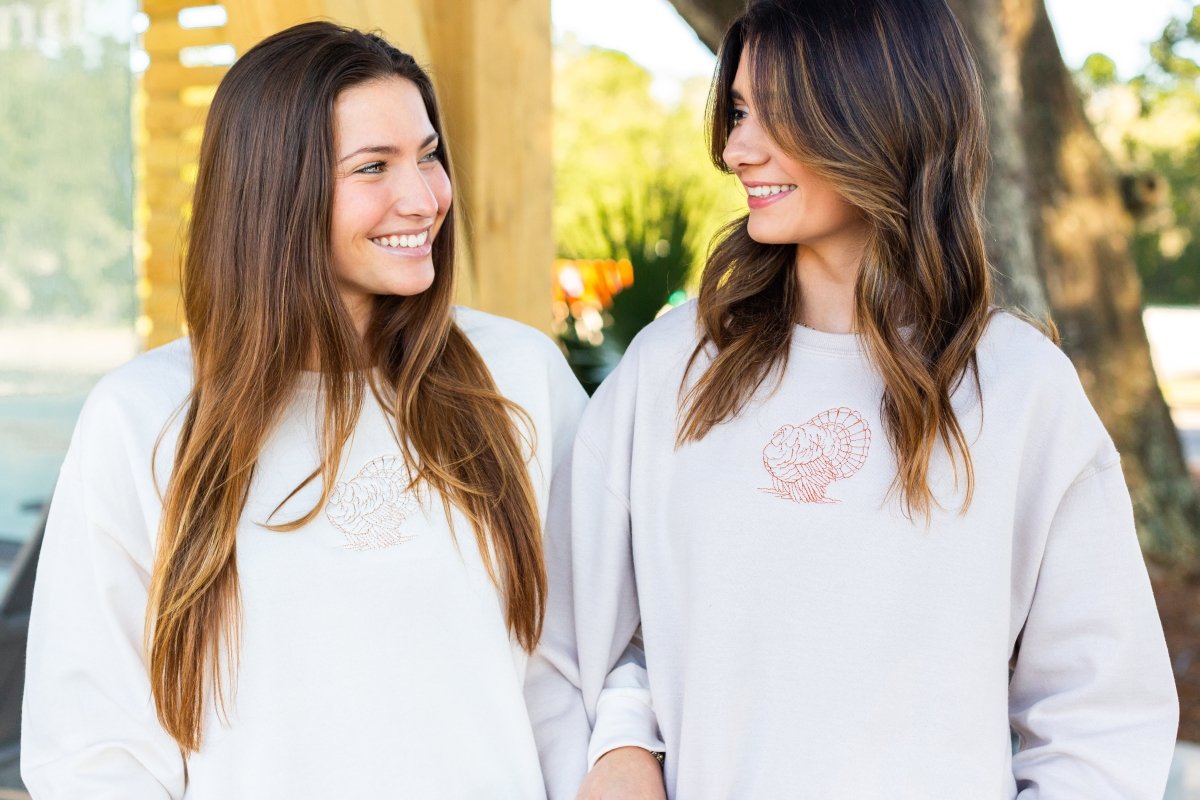 'The Distinguished Turkey' Embroidered Crewneck product image 3