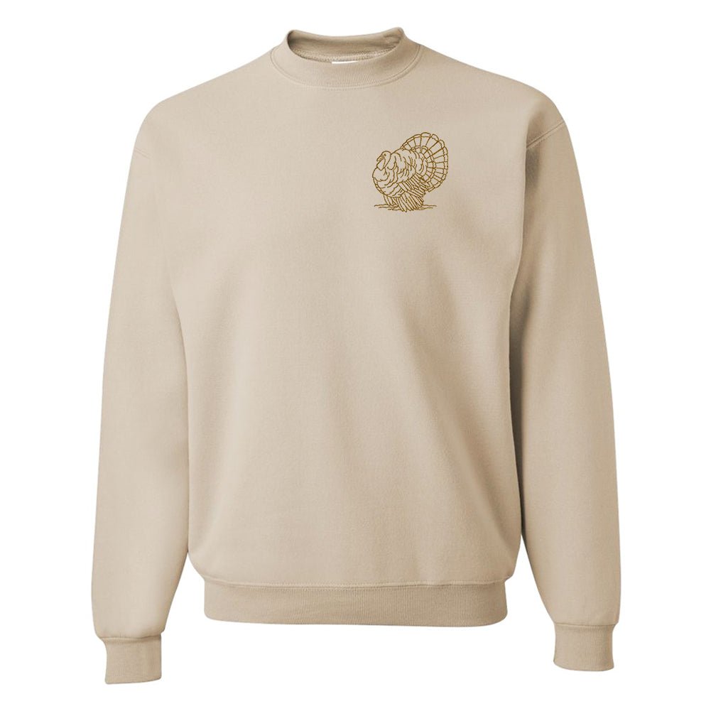 'The Distinguished Turkey' Embroidered Crewneck product image 8