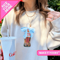 'Vintage Beverage With Bow' Cozy Crew product image 1